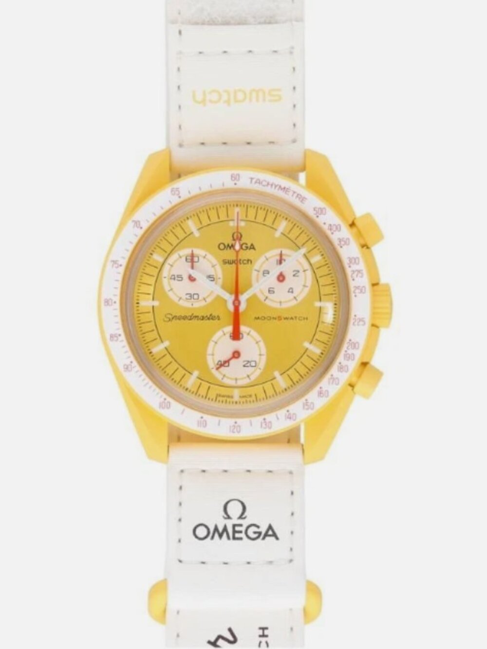 Omega Swatch Mission to the Sun Quartz Watch SA